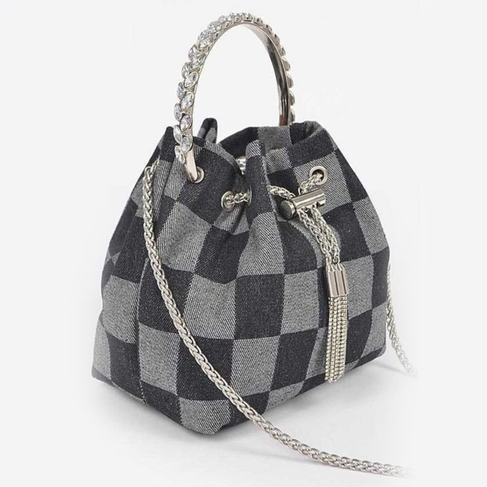 PLAID CHARM-BLACK