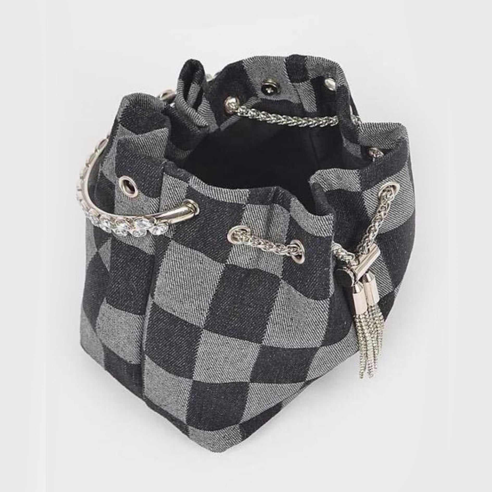 PLAID CHARM-BLACK